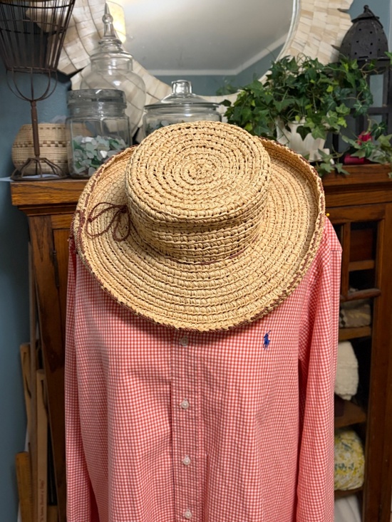 Helen Kaminski Natu Avalon Raffia Hand Made Provence Women\'s Sun Hat NWOT main image 8